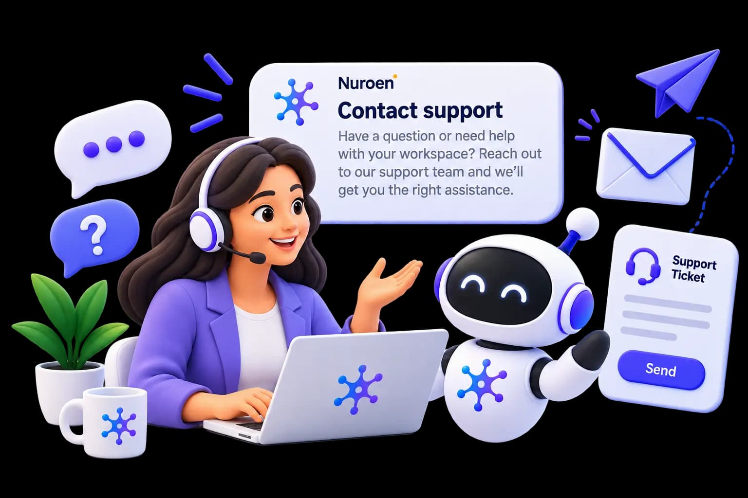 Get help from our support team