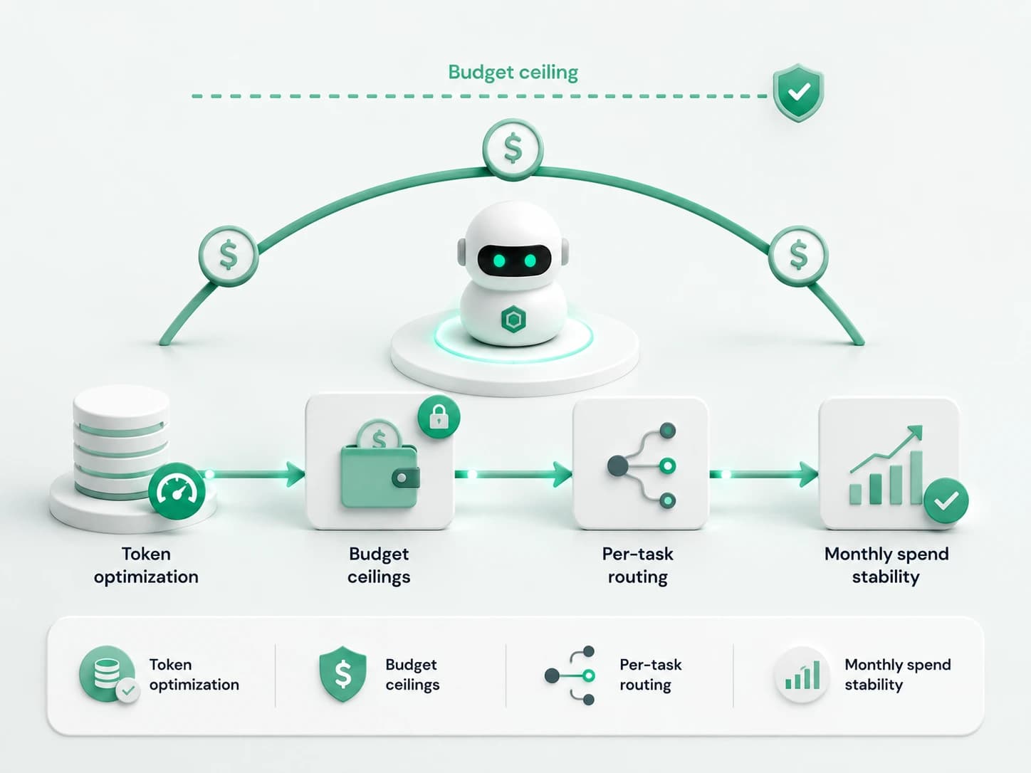 Cost-controlled agents — budget ceilings and predictable spend